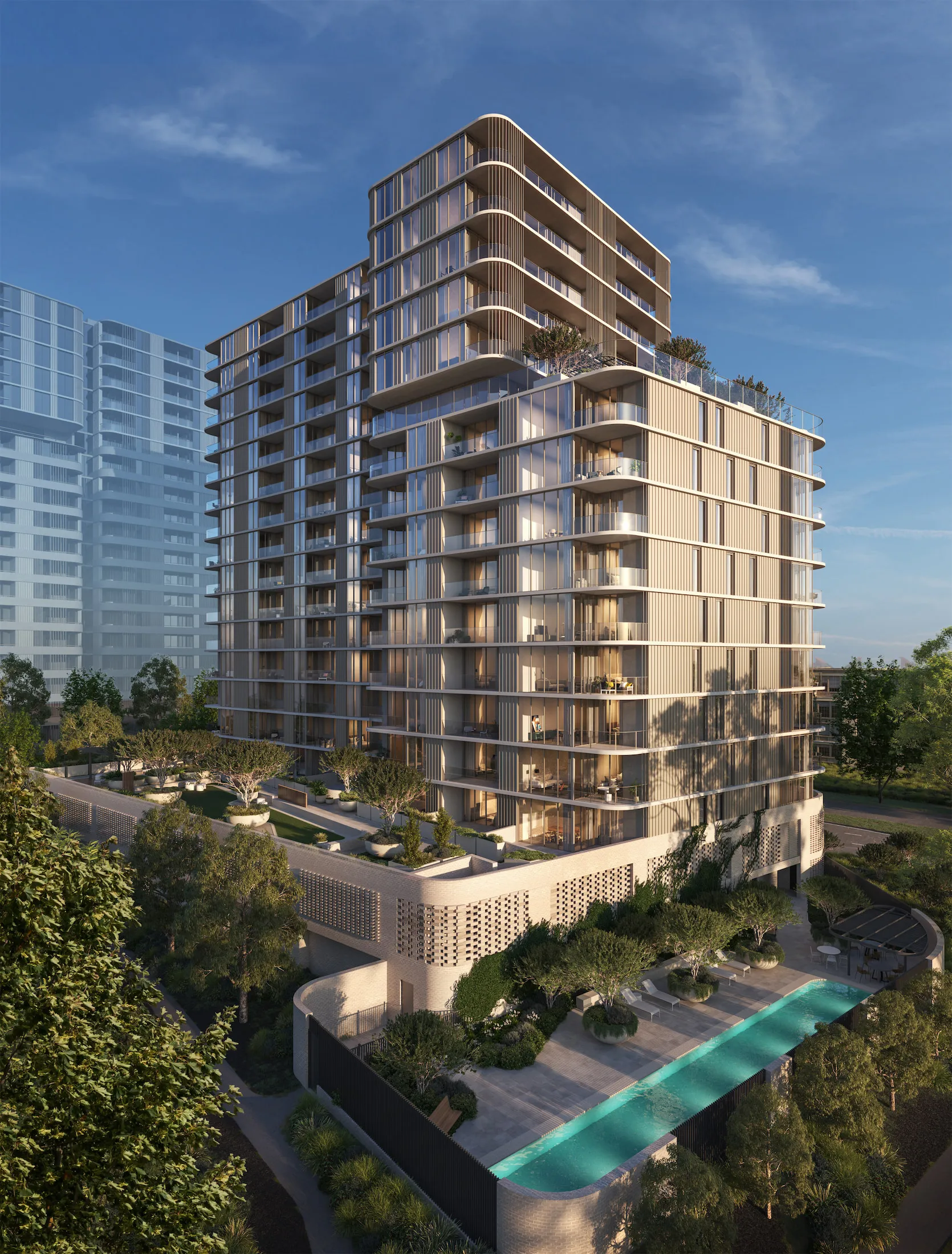 The Melrose, Bloc