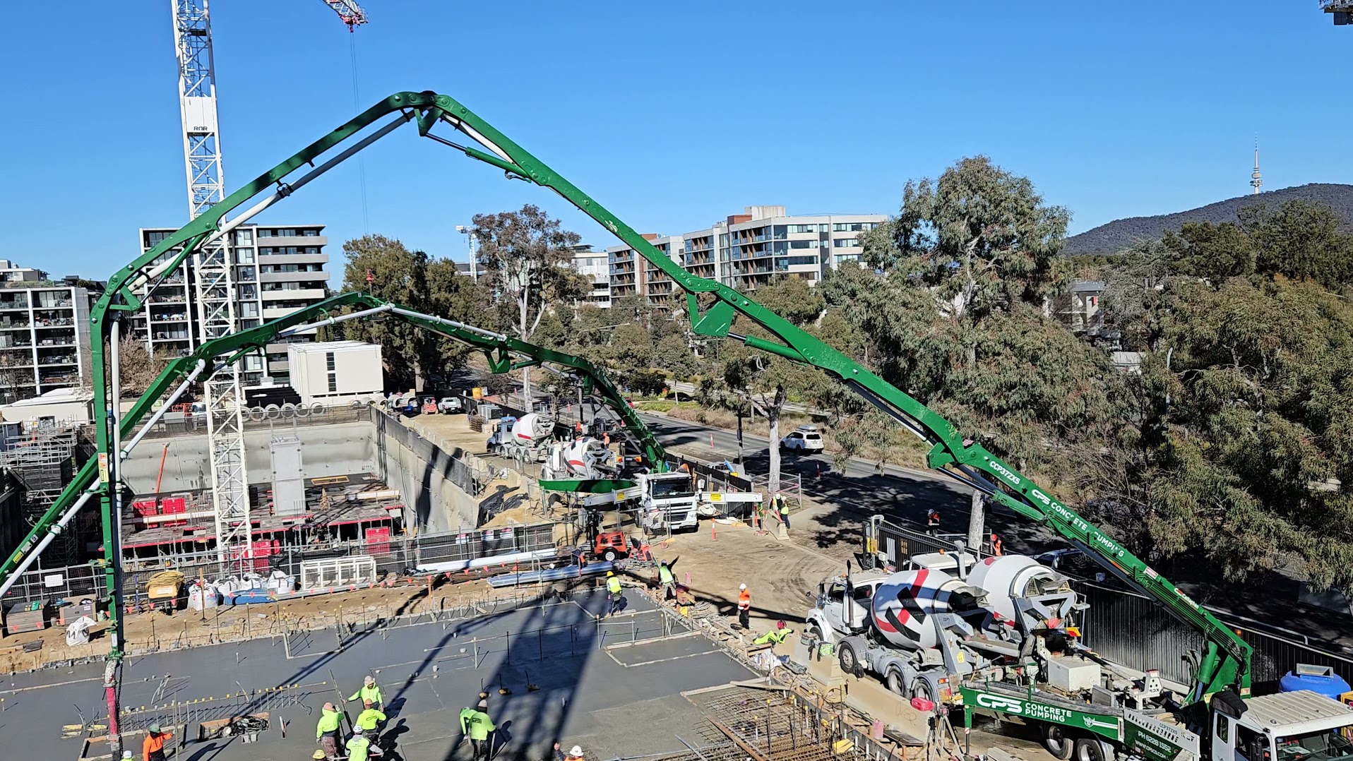 Mobile Concrete Pumping